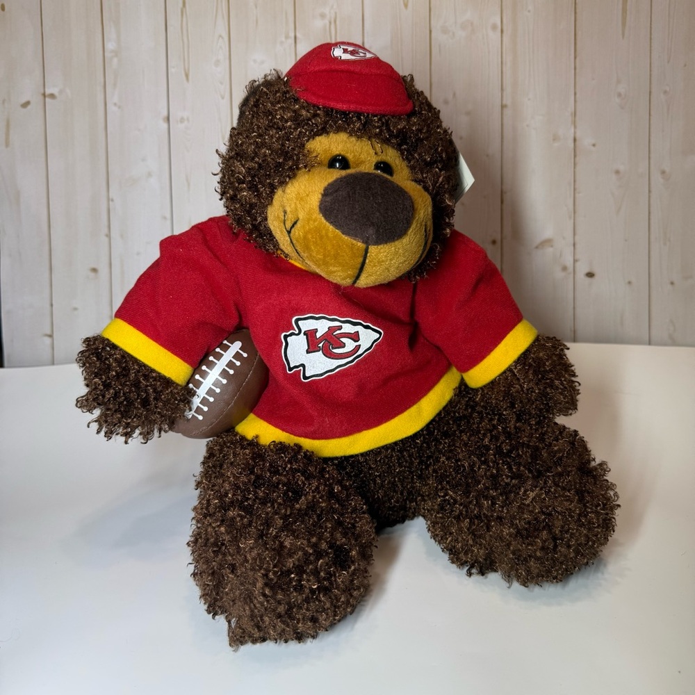 Vintage KC‎ Chiefs Good Stuff NFL Teddy